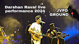 DARSHAN RAVAL IN LIVE PERFORMANCE JVPD 2024 New song live [upl. by Suisyola]