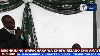 Bwaila CCAP Live MSONKHANO WAPACHAKA WA CHIGWIRIZANO CHA AMAYI OLARIKIRA NDI REV K BKATSALA [upl. by Ramsa]