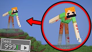 MINECRAFT MOST SCARY  SEEDS  😱  MINECRAFT HORROR SEED 666  MINECRAFT HORROR [upl. by Aiclid303]