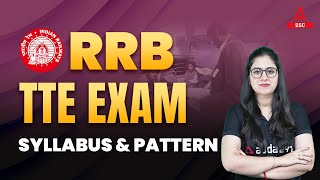 RRB TTE Syllabus amp Exam Pattern 2022  RRB TTE Recruitment 2022 [upl. by Enelra]