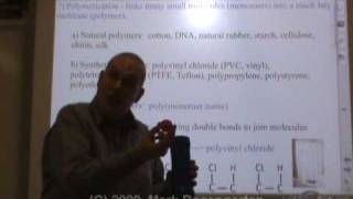 Chemistry Tutorial 134c Organic Reactions  Polymers [upl. by Jara483]