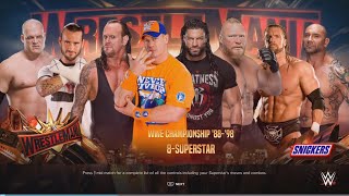 FULL MATCH JOHN CENA VS LESNAR VS HHH VS BATISTA VS KANE VS CMPUNK VS UNDERTAKER VS REIGNS WWE [upl. by Weismann]