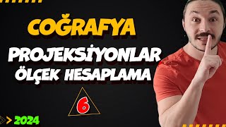 🌍Projeksiyon Yöntemleri ve Ölçek Hesaplama 🔴 39 Günde TYT Coğrafya Kampı6 📌2025 [upl. by Allisirp]