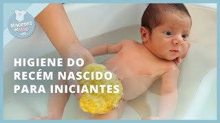 TOP 3 CUIDADOS COM A HIGIENE DO RECÉM NASCIDO  MACETES DE MÃE [upl. by Anahsar]