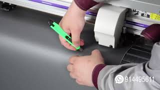 CORTE por CONTORNO Plotter de CORTE ➤ CORTE con REGISTRO  ROLAND [upl. by Abbottson]