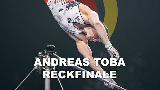 Andreas Toba gewinnt Silber im Reckfinale der TurnEM 2021  TurnTeam Deutschland [upl. by Huxham]