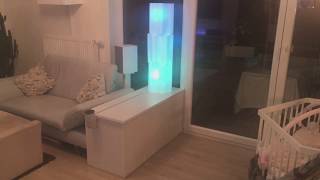 Amazon Echo in CouchtischSchrank mit Ikea Standleuchte Skeppund und Philips Hue [upl. by Lennahs]