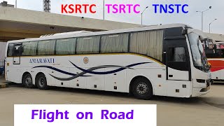 Tirupati to Chennai Amaravati Bus Journey Experience  APSRTC Amaravati MultiAxel Bus [upl. by Aivle]