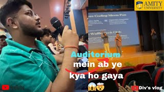 Ye kya hogya auditorium me🤧😨 [upl. by Cantone]