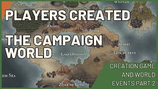 My players built our DampD campaign world Godstein Part 2 Structure Gods and Struggles [upl. by Ranite294]