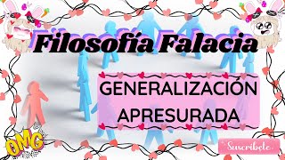 🌸 GENERALIZACIÓN APRESURADA🤩  FALACIA  Proyecto Final Segundo Parcial Naty DhanysOriginalCrafts [upl. by Jerrome]