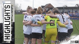 HIGHLIGHTS  Derby County Women Vs Halifax FC Women [upl. by Fidel]