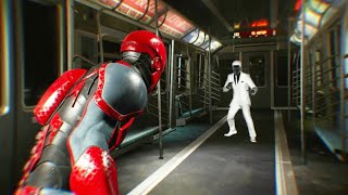 ÉPICO Y DIFÍCIL COMBATE EN TREN EN CONTRA DE MISTER NEGATIVE  SPIDERMAN PS4 14 [upl. by Auqinahs]