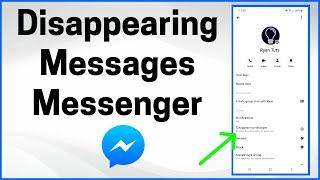 How to Enable Disappearing Messages on Facebook Messenger [upl. by Spitzer661]