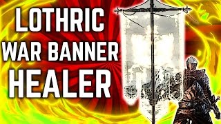 Dark Souls 3  Lothric War Banner PvP Healer Support Build  The Ringed City DLC [upl. by Bora]