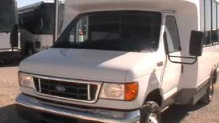 nice used shuttle bus with back up camera and video  14 passenger 2005 Eldorado [upl. by Langley]