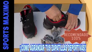 COMO AGRANDAR TUS ZAPATILLAS DEPORTIVAS [upl. by Adnohsirk]