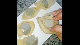 Wonton Folding  Ramazan Special  Happy Smile Cooking wonton wontonrecipe recipe [upl. by Trautman]