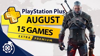 PlayStation Plus Extra amp Premium  August 2024 PS [upl. by Nhguav918]