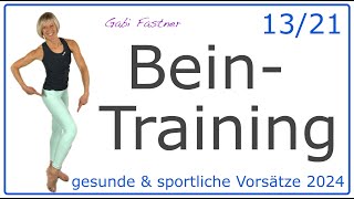 1321 🤗 36 min Bein Training  kräftigen und straffen  ohne Geräte [upl. by Uno]