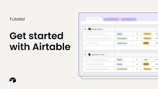 How to Use Airtable amp Getting Started Tutorial [upl. by Nisay]