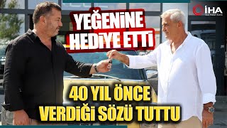 10 Yaşında Verdiği Sözü 50 Yaşında Tuttu Otomobili Kaptı [upl. by Hoes]