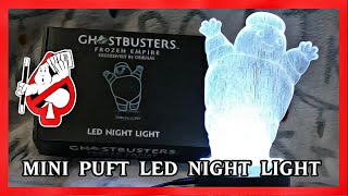 Ghostbusters Promotional Mini Puft LED Night Light for Frozen Empire [upl. by Pega]