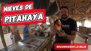 4K Recorriendo La Baja Nieves de PITAHAYA Mangos de SANTIAGO Baja California Sur México [upl. by Haukom]