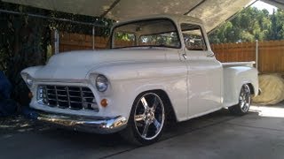 1955 Chevy Truck  2 year BackYard Rebuild Step by Step [upl. by Aggi899]