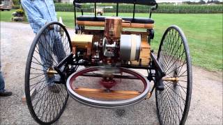 Benz Motor Wagen 1886 Start up and running [upl. by Heida]