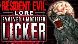 LICKER MEJORADO  RESIDENT EVIL LORE Origen Historia y características [upl. by Euqirdor]