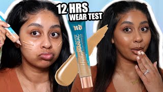 BRAND NEW URBAN DECAY HYDROMANIAC TINTED HYDRATOR  12 HR WEAR TEST [upl. by Linsk]