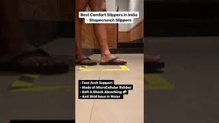 Shapecrunch Comfort Slippers  MCR chappals  Made in India [upl. by Wilkens]