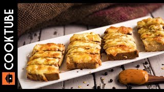 English Cheese Toast Recipe  How To Make Welsh Rarebit [upl. by Aire719]