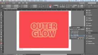 Adobe InDesign CC Tutorial  Glowing Effects [upl. by Buote432]