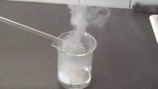 Chemistry experiment 4  Preparing ammonium chloride [upl. by Ahsienar]