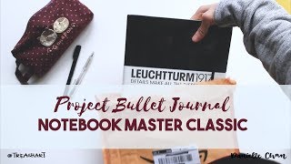 Leuchtturm1917 A4 Unboxing and Project Bullet Journal [upl. by O'Dell]