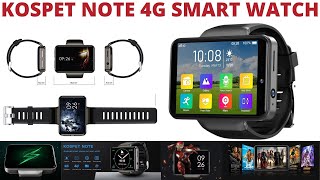 Best Budget Kospet smartwatches 2021  4g smartwatch  aliexpress [upl. by Aivatnwahs]