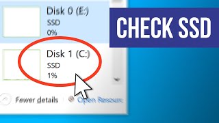 How to Check If You Have an SSD or HDD on Windows 10 [upl. by Peggi]