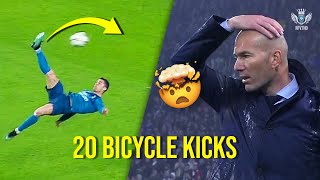 Cristiano Ronaldo all 20 Career Incredible Sensational Crazy Bicycle Kicks Show HD [upl. by Moshe5]