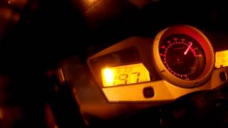 Honda CBF1000FA Acceleration [upl. by Jamieson102]