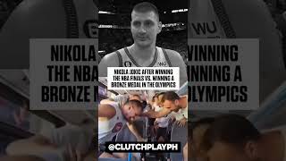 NIKOLA JOKIC CELEBRATION COMPARISON NBA VS OLYMPICS 😂 funny basketball sports nikolajokic [upl. by Omero535]