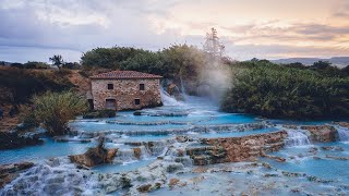 Sunrise at Terme di Saturnia Tuscany [upl. by Cohla]