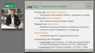 Prinzipienorientierte Ethikberatung Ein Leitfaden für ethische Fallbesprechungen [upl. by Sayres]