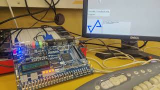 16 bit microprocessor on FPGA hebrew [upl. by Belicia]