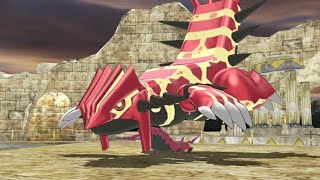 Primal Groudon used Body Press！Scolipede Flattened [upl. by Einad]