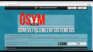 YKS SINAV GÖREVİNE Nasıl ve Nereden başvuru yapılır ÖSYM Sınav Görevi [upl. by Attener]