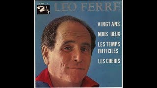 Leo ferre vingt ans version Karaoke [upl. by Halden]