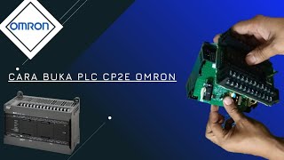 Cara Mudah Buka PLC CP2E Omron [upl. by Caasi200]