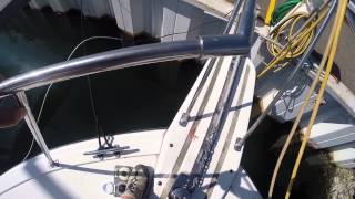 Windlass Install carver 3207 [upl. by Pierro]